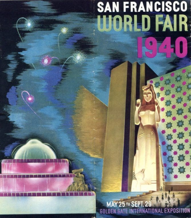 San Francisco World Fair 1940 brochure.