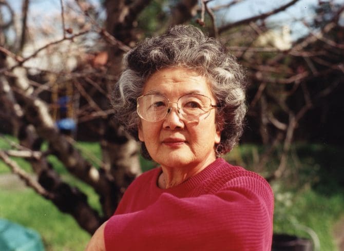 Oral history participant Margaret Saito, 1998.