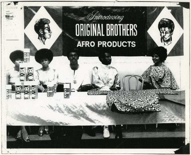 Henry Delton Williams tabling for the Original Brothers
