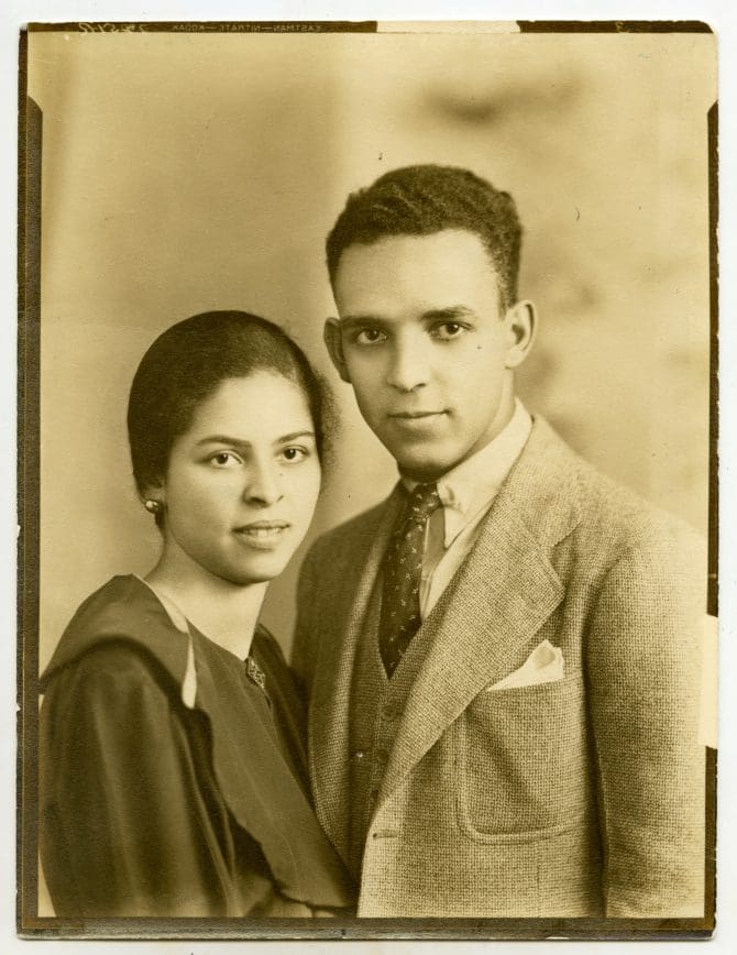 Portrait of Joshua and Virginia Rose 1935