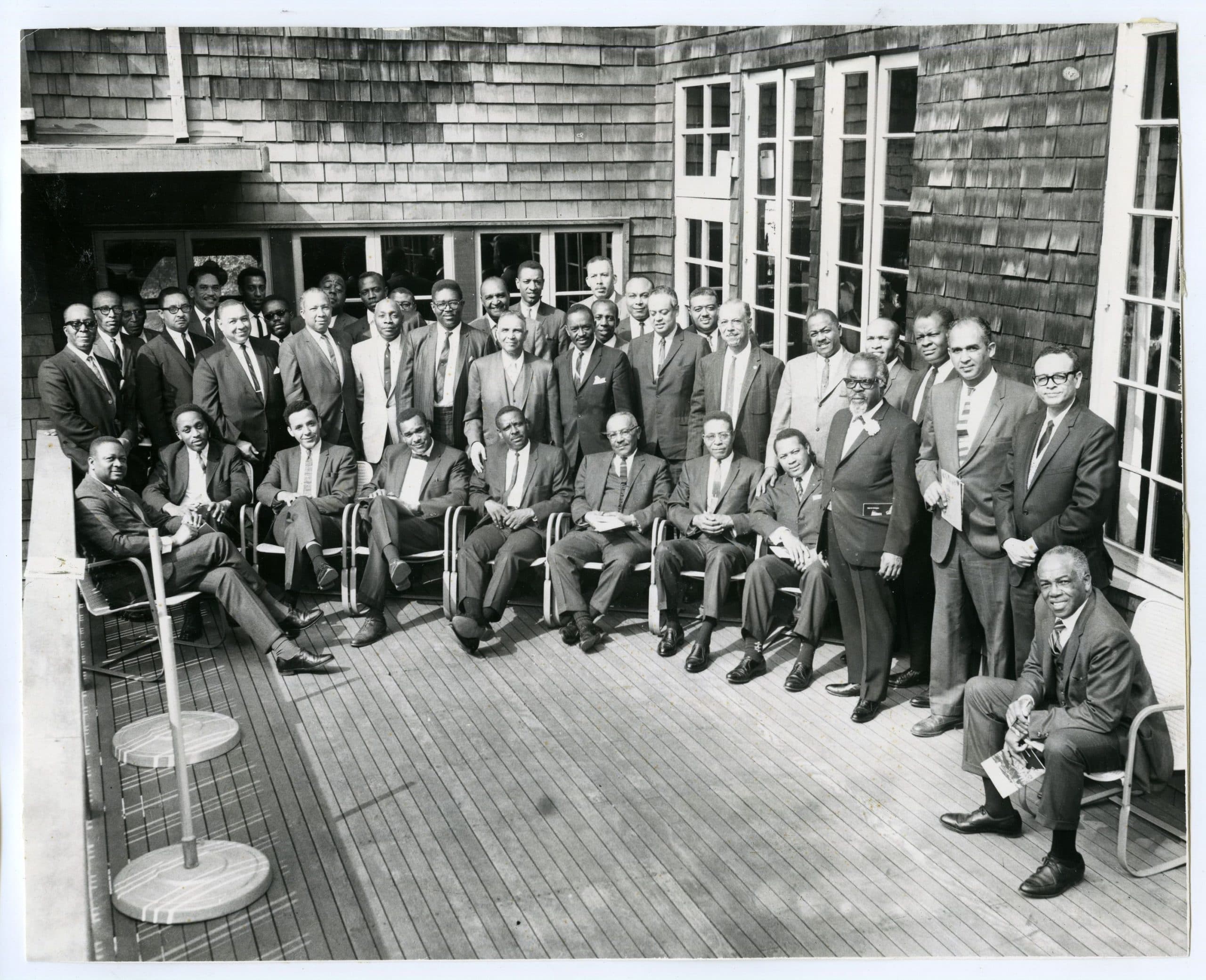 Men of Tomorrow at Community Relations luncheon, March 8, 1967 at Men's Faculty Club