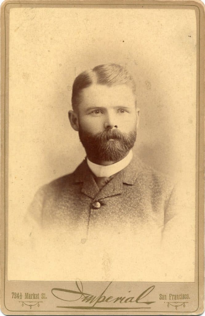 O.E. Mack, around October 1885.
