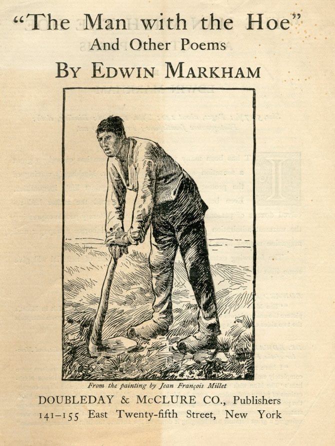 Advertisement from Mary S. Murphy's scrapbook on Edwin & Virgil Markham.