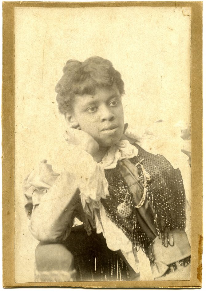 Portrait of an African American woman