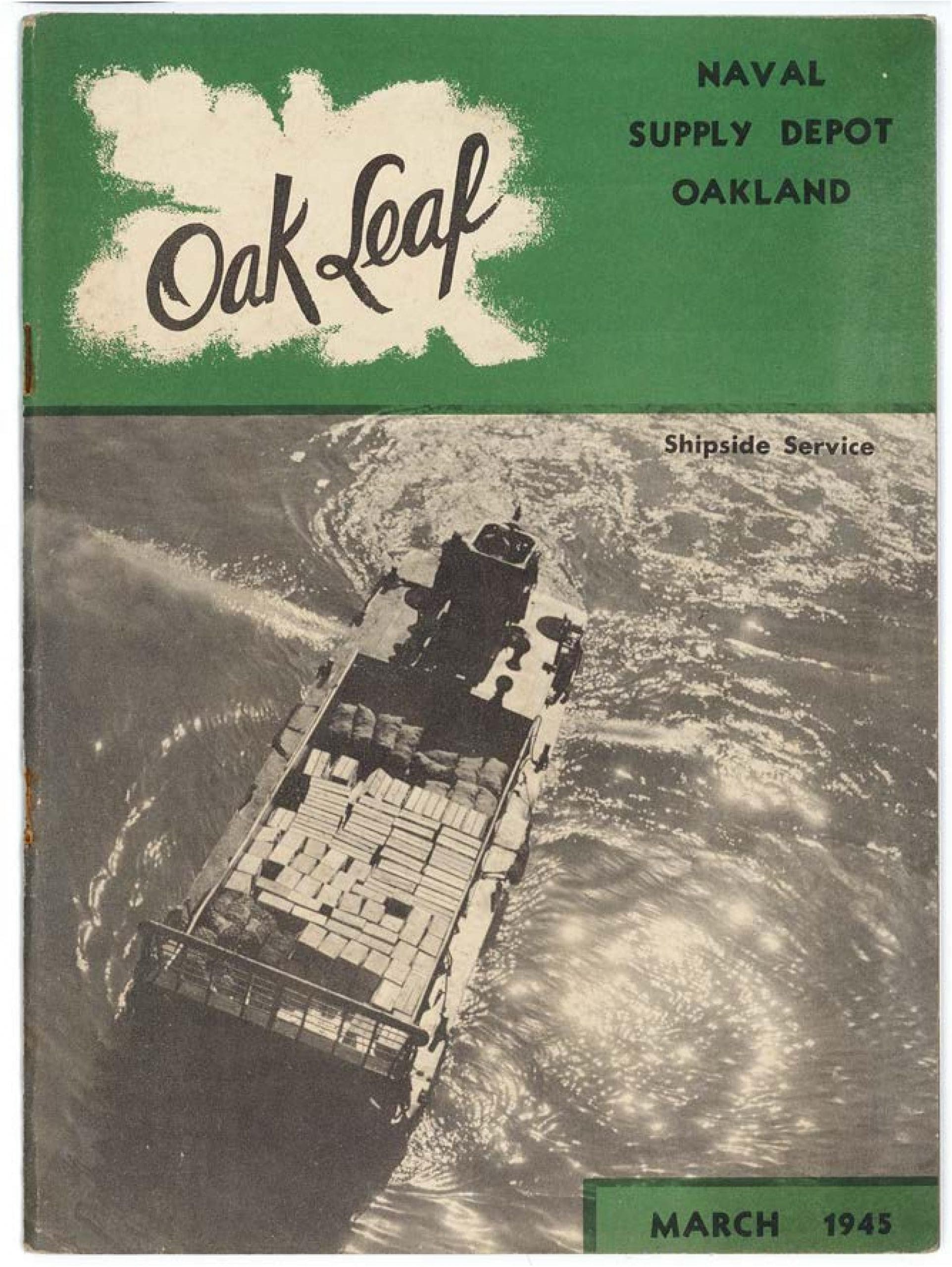 Oak Leaf newsletter, March 1945