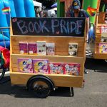 Oakland Public Library's bike mobile stationed at Oakland Pride
