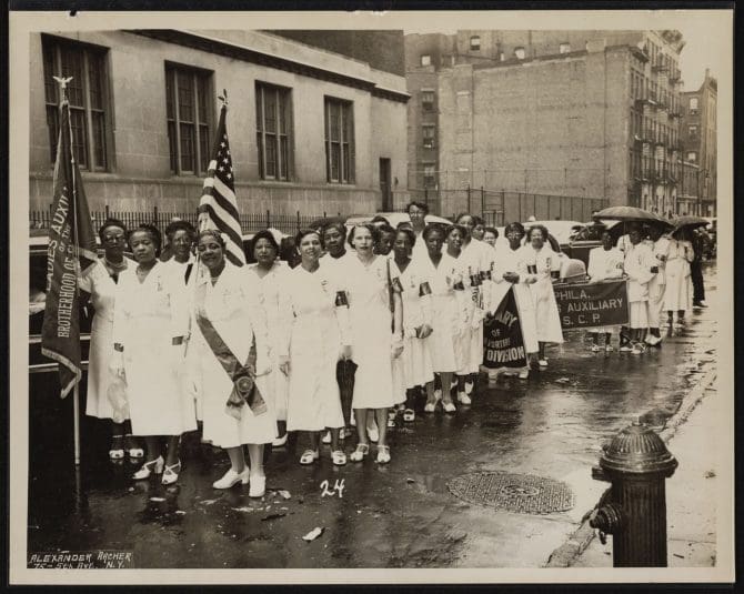 Historic image of Ladies Auxiliary to the Brotherhood of Sleeping Car Porters
