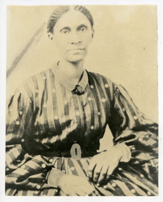 Portrait of Maria Caldwell circa 1860