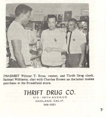 Thrift Drug Co. advertisement