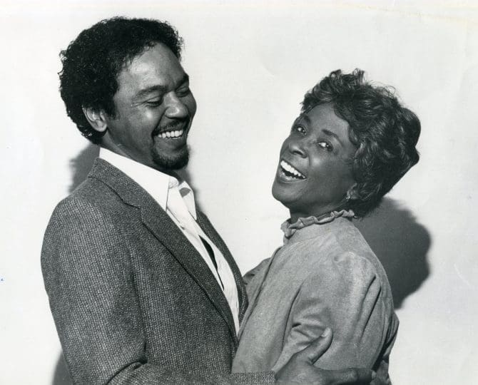 Billy Hutton as Ken and Ruth Beckford as Roxie in 'Tis the Morning of My Life