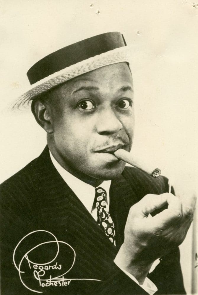 Portrait of actor and comedian Eddie "Rochester" Anderson