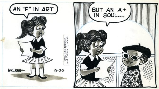 Wee Pals daily comic strip originals 1970