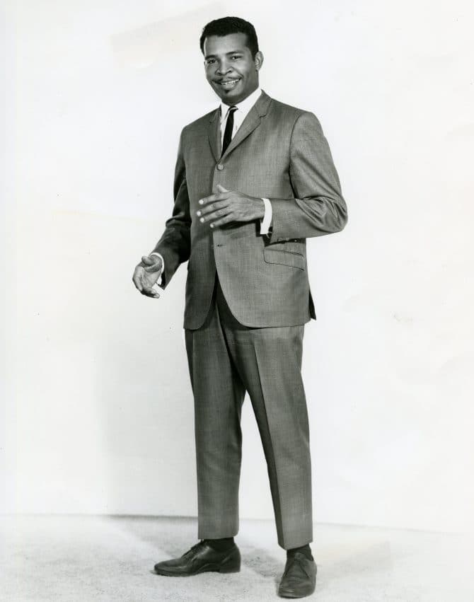 Popular disc jockey Chuck "Bugg" Scuggs, circa 1960s