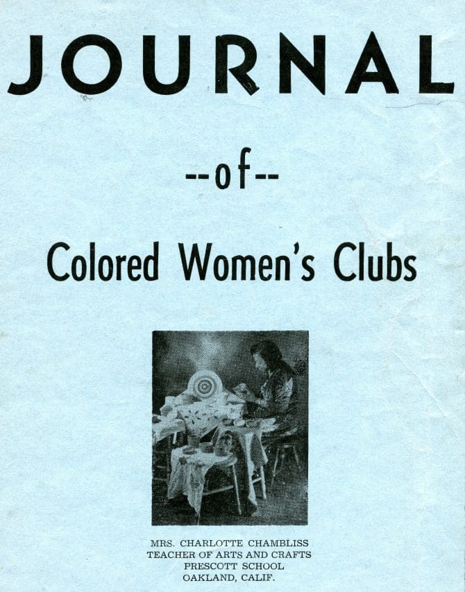 Journal of Colored Women's Clubs 1948