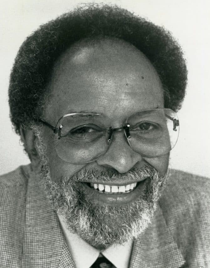 Portrait of Cecil Williams, minister at Glide Memorial United Methodist Church