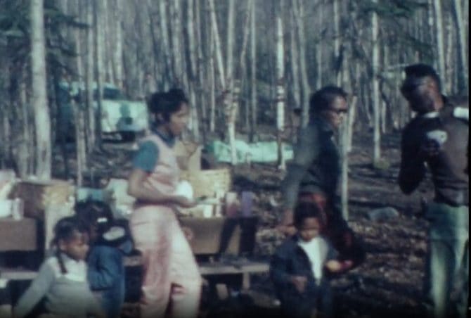 Davison family camping trip home movie, circa 1950s