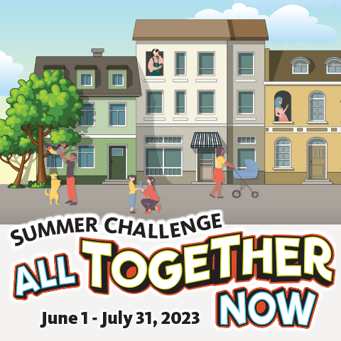 Summer Challenge All Together Now, June 1 - July 31, 2023