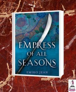Empress of all Seasons cover on red marble background