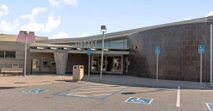 exterior of Evergreen Branch Library