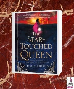 The Star-touched Queen cover on red marble background