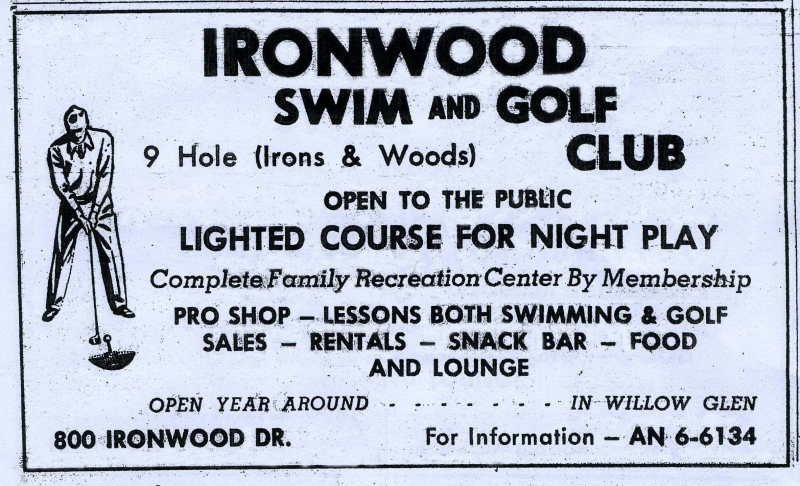 Ironwood Golf Ad