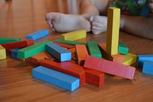 blocks, toys, child, learning