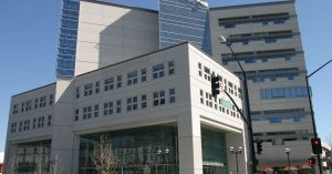 Exterior of Dr. Martin Luther King, Jr. Library.