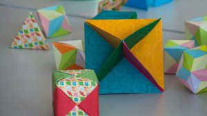 math, shapes, geometry, origami