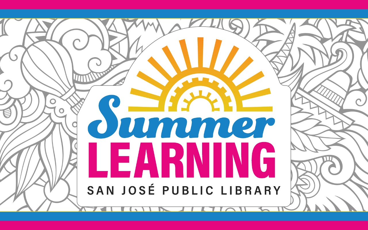 logotipo de aprendizaje de verano