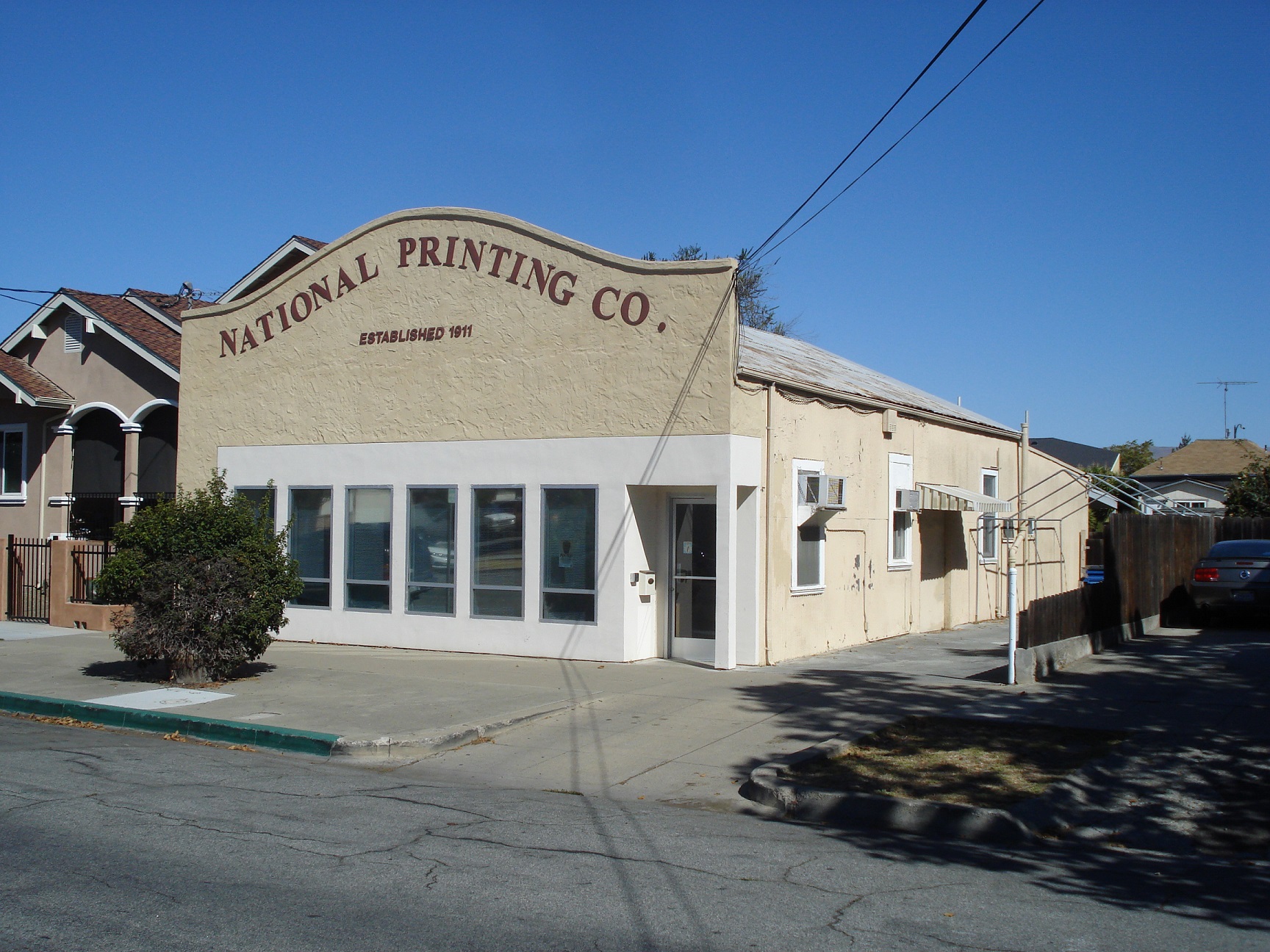 San Jose Japantown's National Printing Company in 2015.