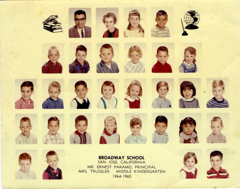 Broadway Elementary Class photo 1964-65