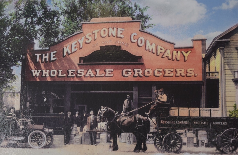 The Keystone Company at 251 N. Market about 1906.