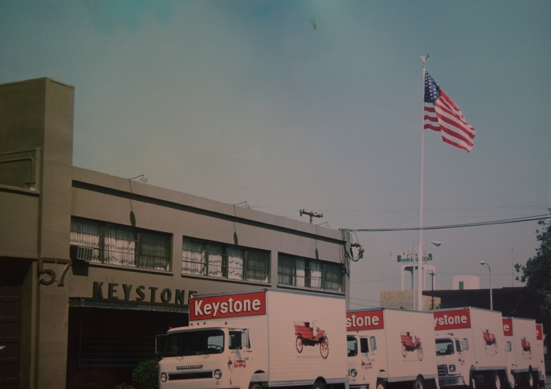 In July of 1949, Keystone moved to this modern plant at 57 Bassett Street