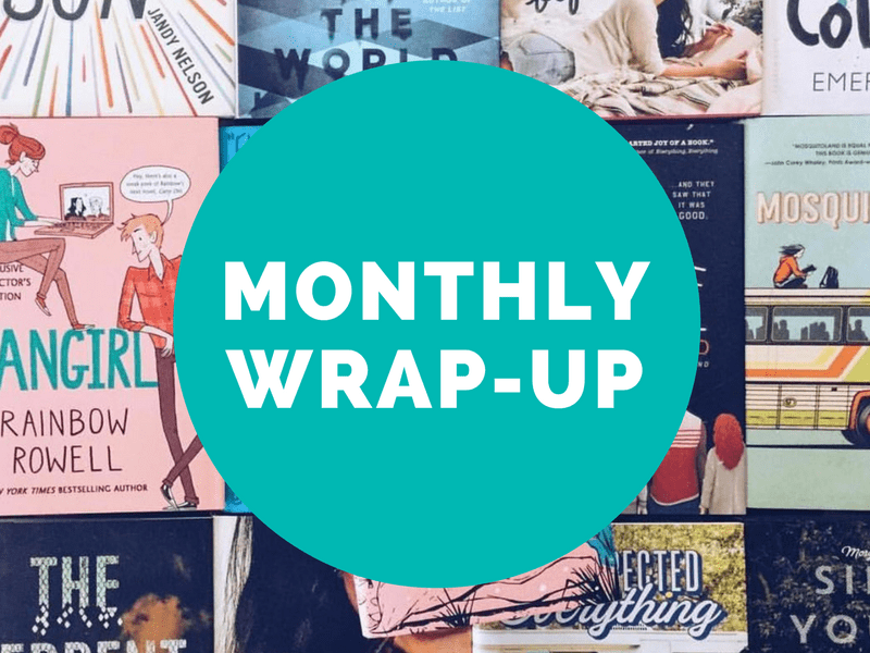 Monthly Wrap Up - assorted book covers