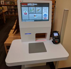 Tacoma Public Library SelfCheck Machine