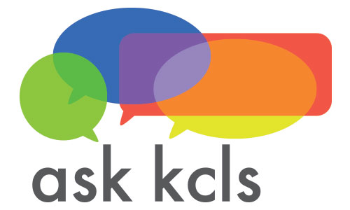 Contact Ask KCLS to ask questions and get help using the library