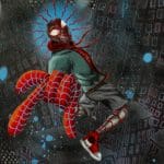 Ayah A. (16) Spiderman: Miles Morales Painting
