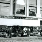 Racine Wagon & Carriage Co. delivery station