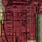Map, Chicago As It Is, Showing the Burnt District
