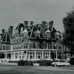 exterior of Hotel Florence in Pullman in 1959