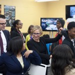 Chicago First Lady Amy Rule and Chance the Rapper open YOUmedia at Woodson Regional Library