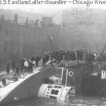 Capsized Eastland. Source: Special Collections, Chicago City-Wide Collection, Photograph 6.26