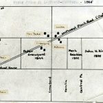 Early farms in Lawndale-Crawford, 1865. Source: Chicago Public Library, Lawndale-Crawford Community Collection, Box 4, Folder 20a