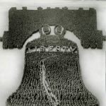 The Human Liberty Bell, 25,000 people, Camp Dix, New Jersey, 1918. Source: Special Collections, World War I Collection, 2008.37.1