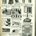 Games and toys sold by Mandel Brothers through its 1914 catalog. Source: Trade Catalog Collection, Special Collections