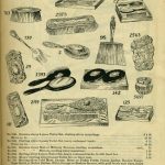 Toilet sets sold by Siegel Cooper & Co., through its 1900 catalog. Source: Trade Catalog Collection, Special Collections