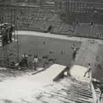 Ski Jump, Soldier's Field, circa 1957. Source: Chicago Park District Records: Photographs, Special Collections, Image 009_002_003