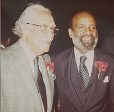 Bennett with Earl B. Dickerson