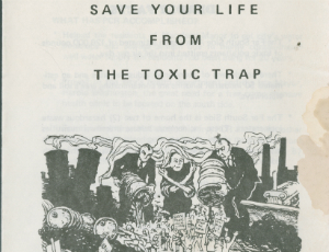 “Save Your Life From The Toxic Trap” brochure, circa 1987