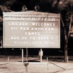 Chicago welcomes 3rd Pan-American Games, 1959. Source: Special Collections, Chicago Park District Records: Photographic Negatives, 033_035